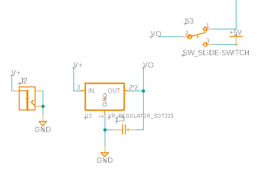 Barrel jack schematic