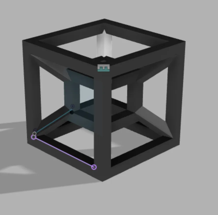 Finished cube